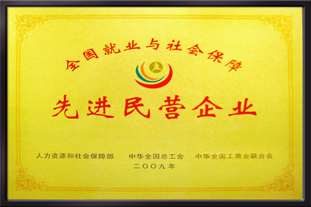 仁和集團(tuán)榮獲“全國就業(yè)與社會(huì)保障先進(jìn)民營企業(yè)”榮譽(yù)稱號