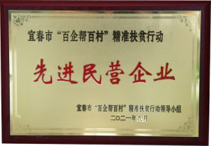 仁和集團(tuán)榮獲宜春市“百企幫百村”精準(zhǔn)扶貧行動(dòng)先進(jìn)民營企業(yè)稱號